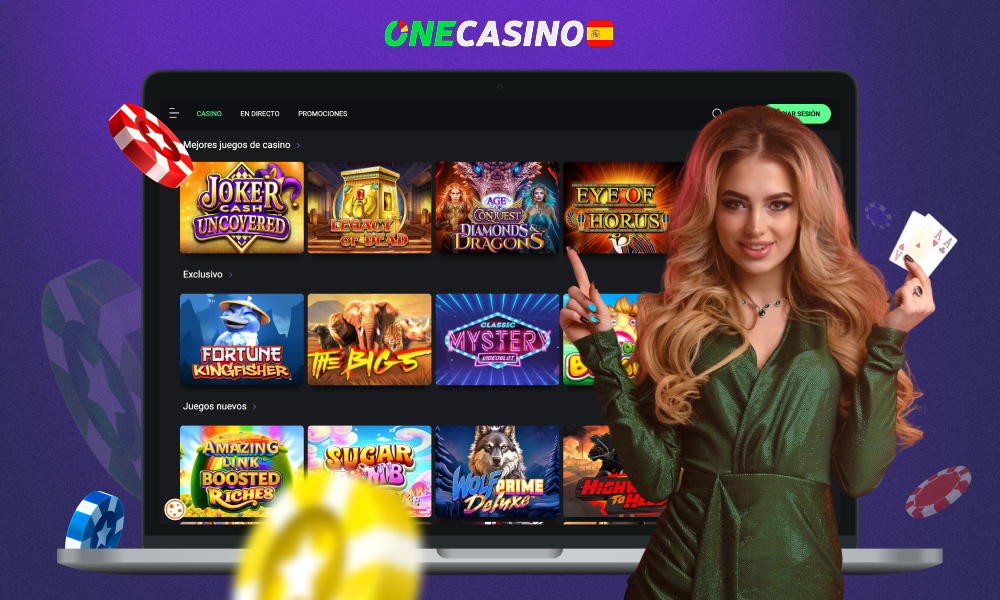 One Casino España - es un casino en línea con una enorme biblioteca de juegos diversos